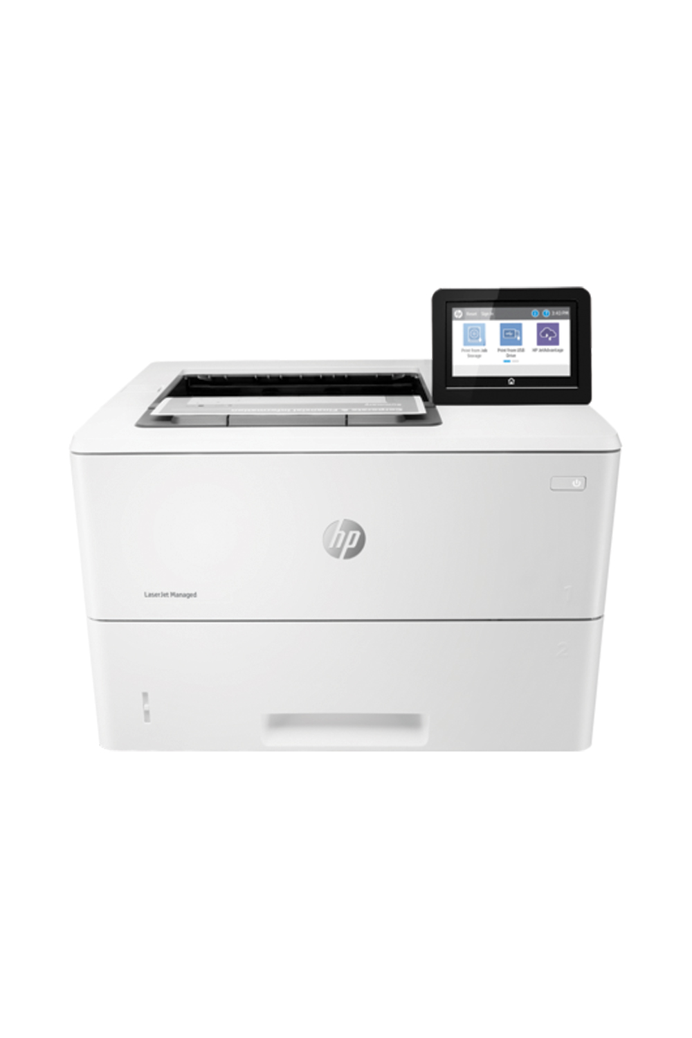 پرینتر اچ پی تک رنگ تک کاره با چاپ لیزری مدل 506dnw تاچ اسکرین (استوک)